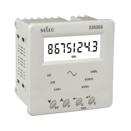 EM368-UL & CE Certified 8 Digit LCD Energy meter