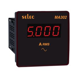 MA302-LED Ammeter,1Ø, 96x96mm