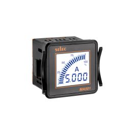 MA501-LCD Ammeter, 1Ø, 48x48mm
