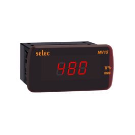 MV15-LED Voltmeter, 1Ø, 48X96mm