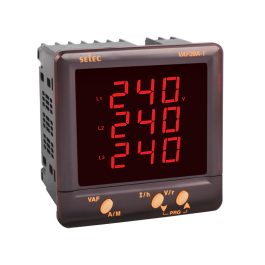 VAF39-LED VAF Meter, 3Ø, 96X96mm